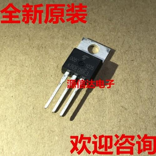 5PCS The new original genuine K80E08K3 TK80E08K3 TO-220 FET controller is commonly used