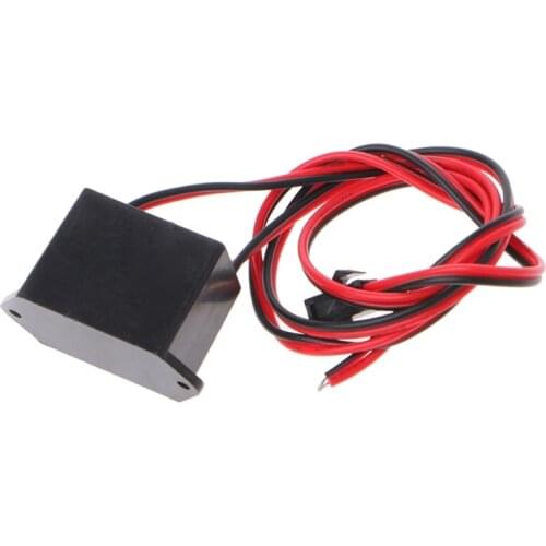 OOTDTY Mini DC 12V powered controller 1-5M EL Wire Cable Flexible Neon Glow Strip Light Power Driver Inverter Dropshipping