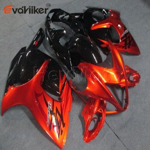 Full fairing kits for GSXR1300 2008 2009 2010 2011 2012 2013 2014 2015 2016 orange ABS plastic motor panels kit Injection mold