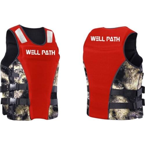 Neoprene Profession Life Vest Fishing Vests Surfing Drifting Buoyancy Life jackets For Adult Swimming vest for kids Floating