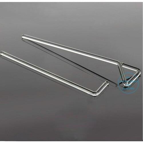 10pcs/lot Lab Glass triangular / L-shape cell spreader For petri dish cells push and scrape Laboratory experiment