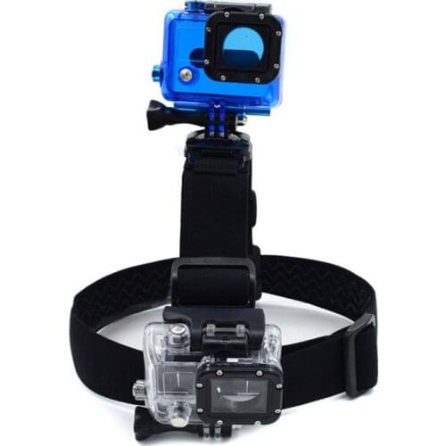 360 degree Rotation Adjustable Head Strap Belt Double Mount For GoPro Hero 8 7 6 4 3 2 1 SJ4000 Xiaoyi Action Camera Accessories