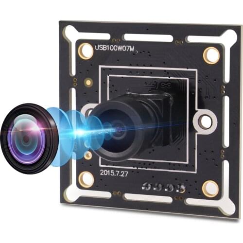 Wide Angle mini Size 720P USB2.0 OmniVision OV9712 Color CMOS Sensor USB Camera Module for machinery equipments, robotic systems