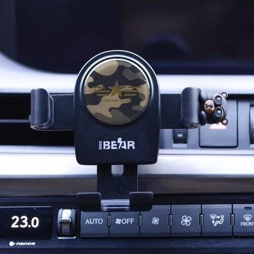 Universal Car Vent Clip Mount Mobile Phone Holder Mobile Phone Holder Gravity Car Bracket Holder for Phone In Car Stable