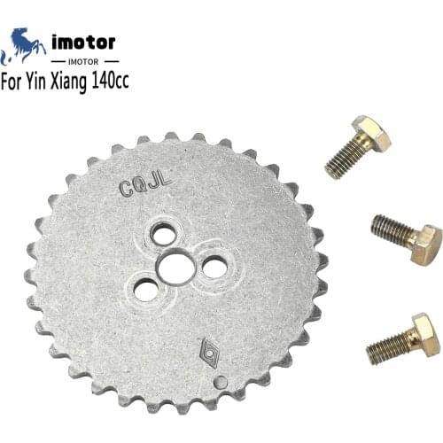 32T Timing Gear 140cc Engine Sprocket kit For YX140 YinXiang 140cc 1P56FMJ Horizontal Engine Dirt Pit Bike Atv Quad Parts