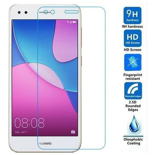 2pcs For Huawei P9 Lite Mini Tempered Glass Protective Film Explosion-proof LCD Screen Protector For Huawei P9 Lite Mini Cover