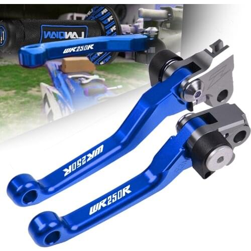 CNC Pivot Brake Clutch Levers For Yamaha WR250R WR 250 R 250R 2007-2017 2016 2015 2014 2013 2012 2011 2010 Motorcycle Dirt Bike