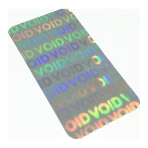 Metal Foil Printed Custom Cheap Holographic Laser Stickers and Labels