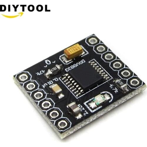 DRV8833 2 Channel DC Motor Driver Module Board 1.5A 3V-10V H-Bridge 4-Wire Step Motor Overcurrent Protection Step Motor Drive