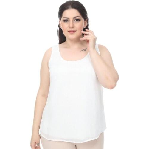 Hanezza Plus Size ZERO SLEEVE ATL