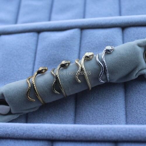 Hiphop Style of Adjustable Cool Snake Ring, Rings For Women And Men Wholesale Free Shipping