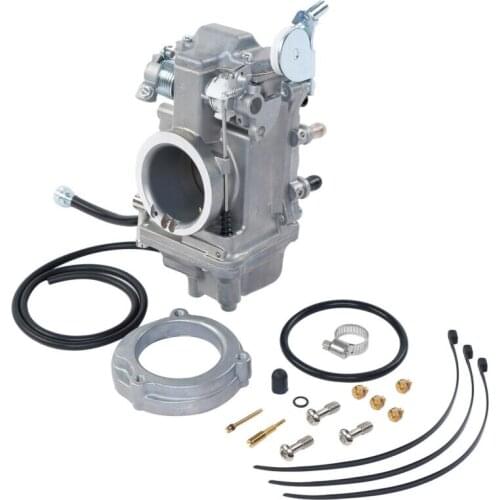 Motorcycle 45mm Smoothbore Carburetor For Harley Carb EVO & Twin Cam Road King Electra Glide FLH FLHS FLHTC