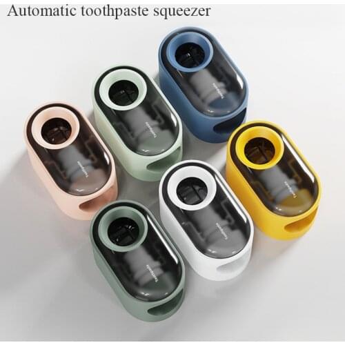 Multifunction Automatic Toothpaste Dispenser Creative Wall Mounted Toothpaste Rack Holder for Home Tool Bathroom Accessories