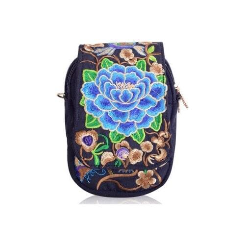 Fashion Multi national Embroidery Shopping Handbags Women!Nice Floral Embroidered Lady Shoulder&Crossbody bag Vintage Small bags