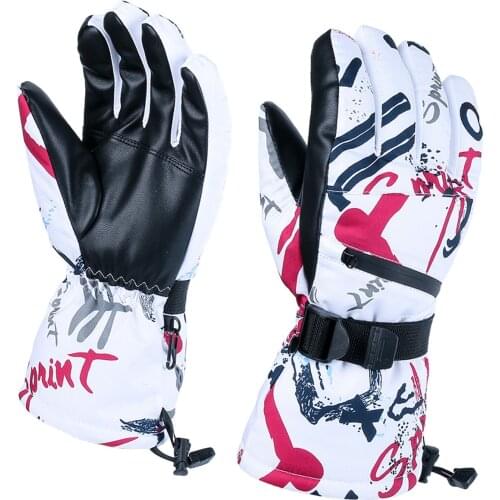 100% Brand New Ski Gloves Winter Windproof Waterproof Warm Cozy Touchscreen Glove For Men Women Cycling Snowboarding