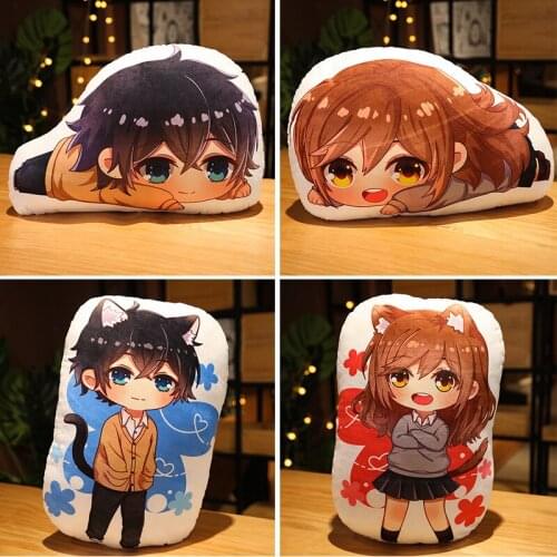 HORI-san To MIYAMURA-kun OVA Anime Manga Game Peripherals Plushies Cartoon Kawaii Sofa Cushions Pillows Stuffed Plush Toys Doll