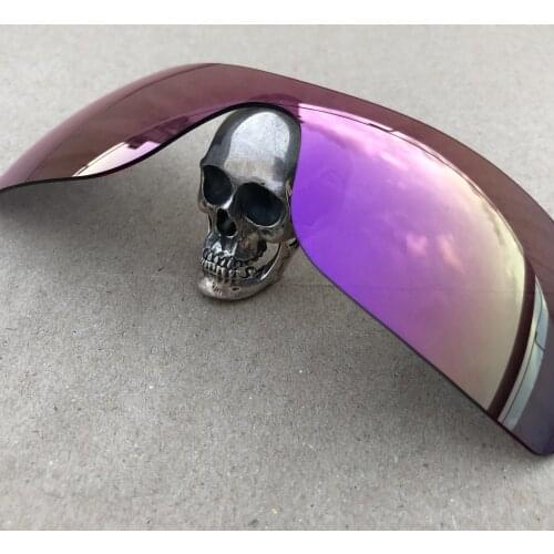 Firtox True Polarized Enhanced Replacement Lenses for-Oakley Oil Rig Sunglass (Lens Only)-Purple