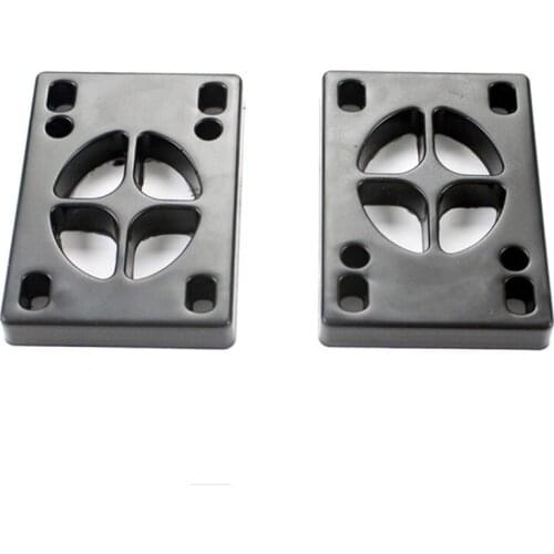 Professional Skateboard Bracket Increased Damping Gasket Skateboard Bridge Double Warping Bracket Gasket, 2 Pack
