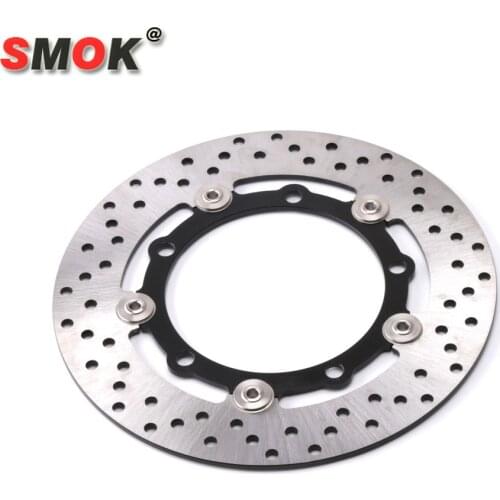 SMOK Motorcycle CNC Aluminum Alloy 267mm Floating Front Brake Disc Rotor Caliper For Yamaha Xmax X-MAX 300 2017 2018