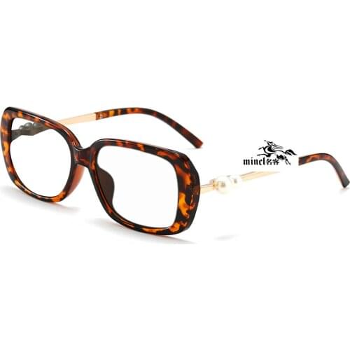 Transition Sunglasses Photochromic Bifocal Reading Glasses Women Men Square Reading Glasses Fashion Leopard Frame NX
