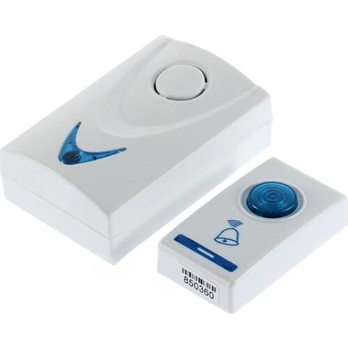 ZK30 32 Songs LED Wireless Doorbell Welcome Smart Doorbell 100M Long Wireless Distance Wireless Chime Doorbell Remote Control