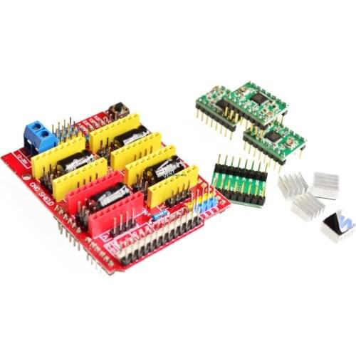 V3.0 Engraver CNC Shield+A4988 DRV8825 Stepper Motor Drivers For UNO R3 for Arduino