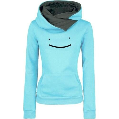 Women Oversize Long Sleeve Hooded Womens Funny Printed Hoody Female Harajuku Streetwear Pullover Tops Casual Fashion Hoodies