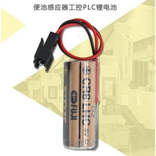 5PCS CR8.LHC CR8LHC 3V Power type 3V lithium battery PLC industrial control Li-ion battery with plug