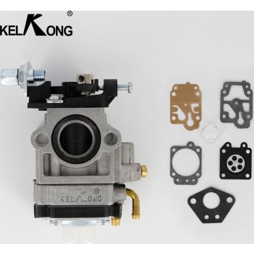 KELKONG 52cc 43cc 47cc 49cc MP15 Carburetor 2 Stroke Mini Choppers Carb 15mm ATVs Pocket Bikes With Primer Bulb & Gaskets