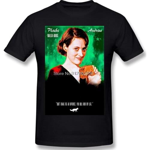 Comedy Fleabag British TV Series New Arrival TShirt Chatty Wednesdays Water Bridce Oversize Shirt For Men T-Shirt