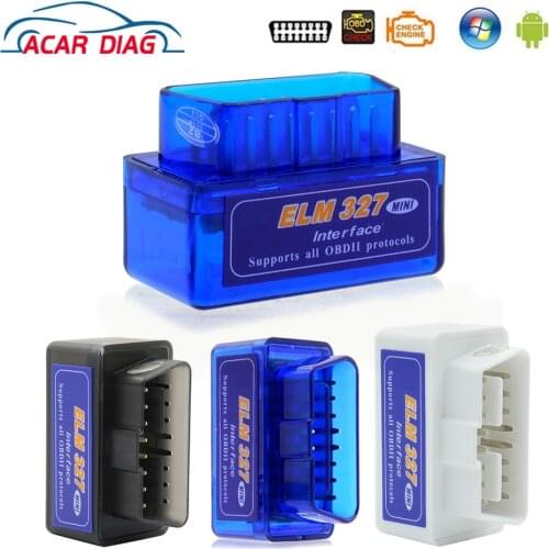 NEW ELM327 V2.1 Automobile Detector OBD2 Scanner Code Reader Tool Car Diagnostic Tool Mini ELM 327 For Android Window