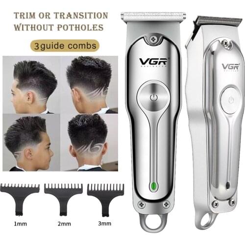 New Electric Hair Trimmer Low Noise Rechargeable Hair Clipper Beard Trimmer Cordless Shaving Razor Barber Haircut Shaver Machine