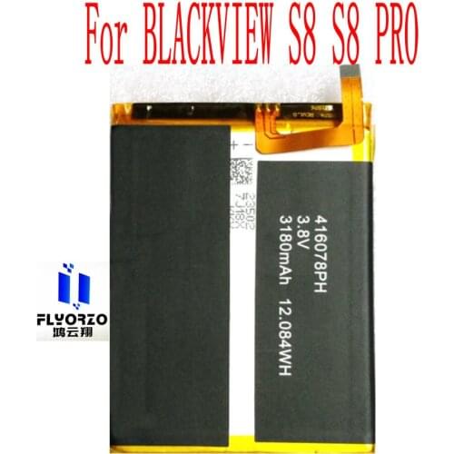 New High Quality 3180mAh 416078PH Battery For BLACKVIEW S8 S8 PRO Mobile Phone