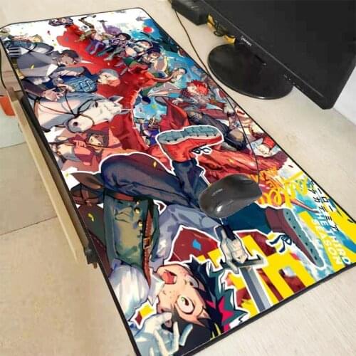 My Hero Academy Extra Large Gaming Mouse Pad Gamer Computer Mouse Mat Locking Edge Mousepad Keyboard Desk Mat Anti-slip