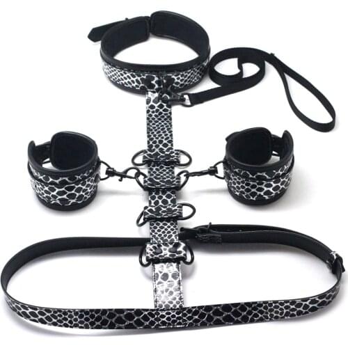 Adult Sex Toy for woman Fetish Bondage Strap Sexy Restraint Harness With Plush Lining Cosplay Sex Products