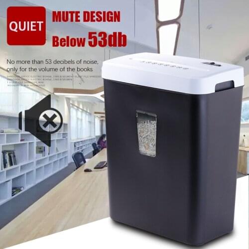 Shredder cs508 office and household file crushing silent confidential 16 litre small electric shredder home office shredder