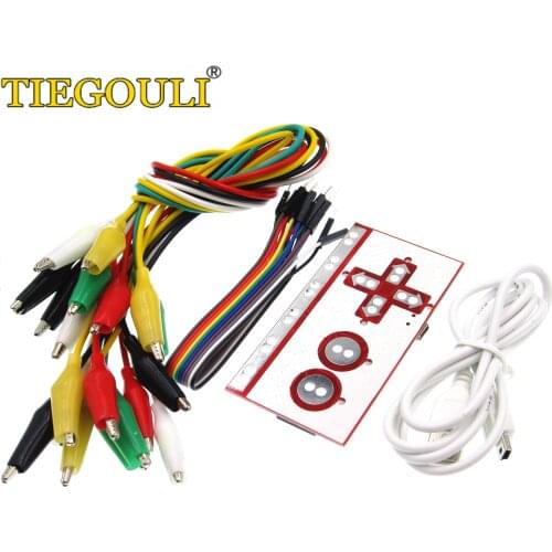 Alligator Clip Jumper Wire Standard Controller Board DIY Kit for Makey