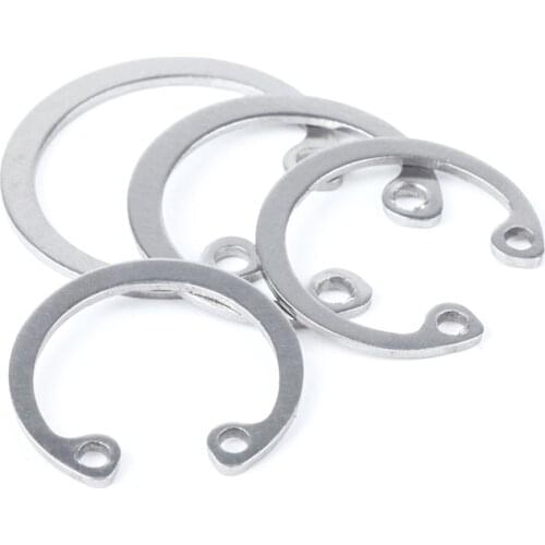 C type internal circlip retaining rings assortment kit for hole stainless steel carbon steel circlip snap rings