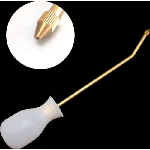 1PCS Beekeeping Practical Bee Tools Flower Pollination Dry Powder Silica Gel Bottle Copper Handle Bees Tools Supplies Garden