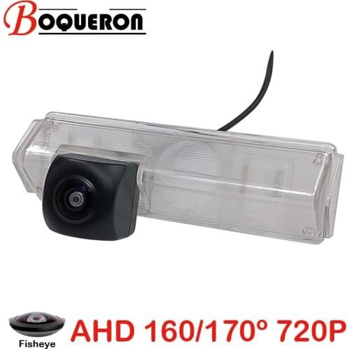 Fisheye 170 1280x720P HD AHD Car Vehicle Rear View Reverse Camera for Mitsubishi Space Wagon Grandis Colt Plus Nativa Challenger