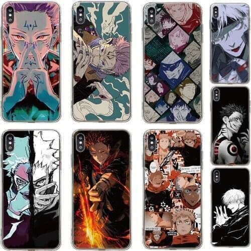 Case For ZTE Blade 20 smart V9 V10 Vita 2020 A7 A5 A3 2019 L8 A530 A606 Axon 10 pro Anime Jujutsu Kaisen Soft TPU phone Cover
