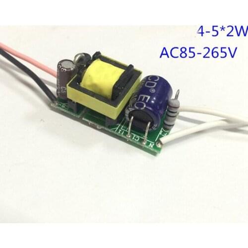 4-5*2W 450MA LED drive constant current power supply 8W 9W 10W driver for bulb lamp 10pcs