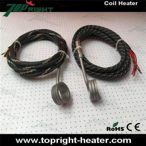 Energy Saving Industrial Electric hot runner coil heater with standard design 16/20mm