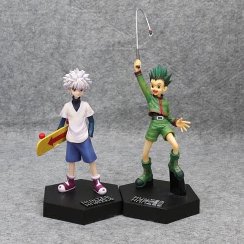 HUNTER X HUNTER Gon Freecss / Killua Zoldyck PVC Figure Collectible Model Toy 20cm 3styles