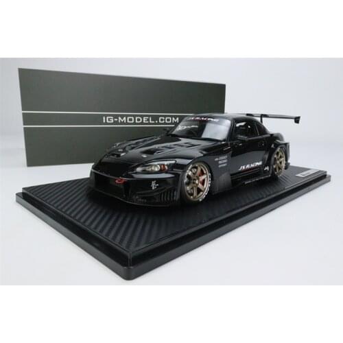 IG 1:18 JS RACING Honda S2000 AP1 JDM Limited Edition Resin Metal Die Casting Model Racing Static Toys