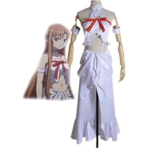 Anime Sword Art Online Asuna Cosplay Costume customized any size