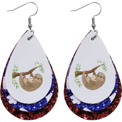 2021 New Earrings-Trend Mother and Baby Sloth for First Mothers Day Gift