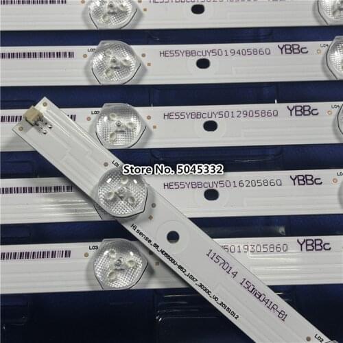 Original LED backlight Array 55 Hisense H55m3300 55H8C HD550DU-B52S1 Hisense 55 HD550DU B52 10X7 3030C V0