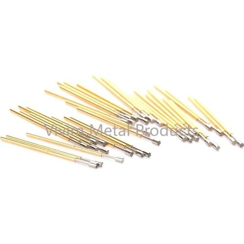 PM75-H Cone Spring Test Probe length 27.8mm Phosphor Copper Electrical Instrument Tool For Testing Circuit Board Metal Tools
