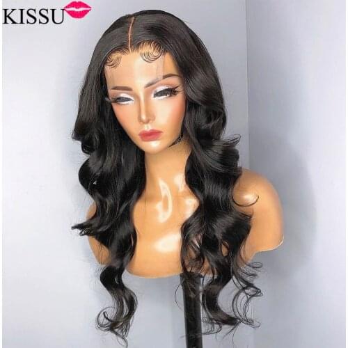 Pre Plucked Human Hair Lace Frontal Wig Body Wave Lace Front Wig Wholesale Brazilian Lace Frontal Wavy Human Hair Wigs For Women